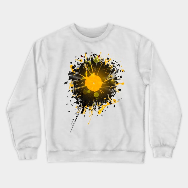 Don't Destroy the Vinyl Crewneck Sweatshirt by Sitchko